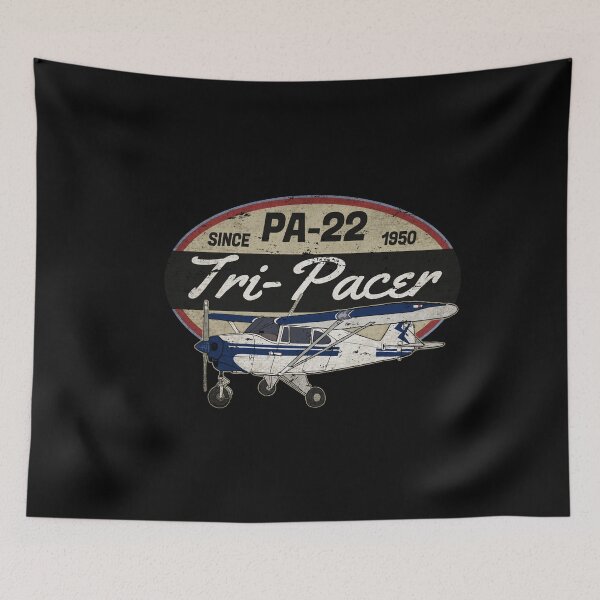 Item preview, PA-22 Tri-Pacer Since 1950 Airplane Pilot Vintage Retro designed and sold by RealPilotDesign.