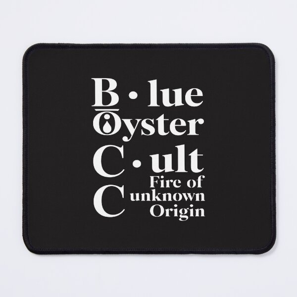 Item preview, Blue Yster Cult Fire Of Unknown Origin designed and sold by Nekusa.