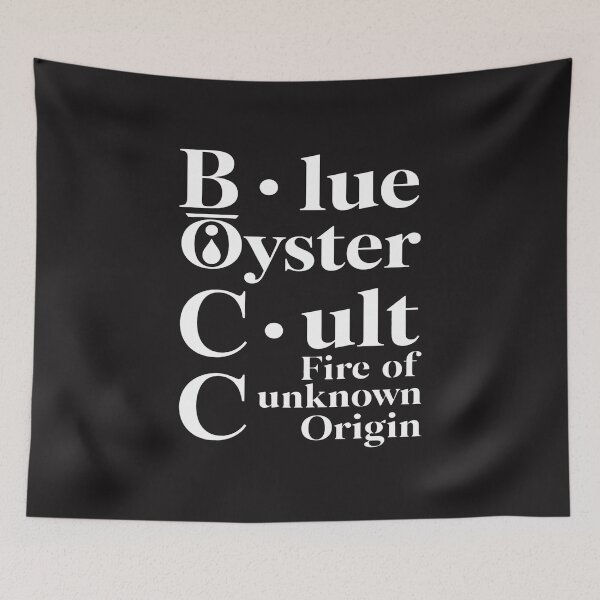 Item preview, Blue Yster Cult Fire Of Unknown Origin designed and sold by Nekusa.