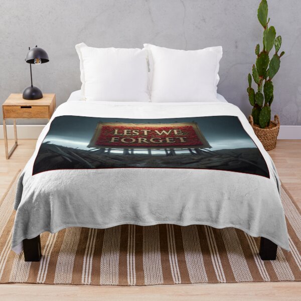 Item preview, Lest We Forget Banner designed and sold by Traci Coxhead.