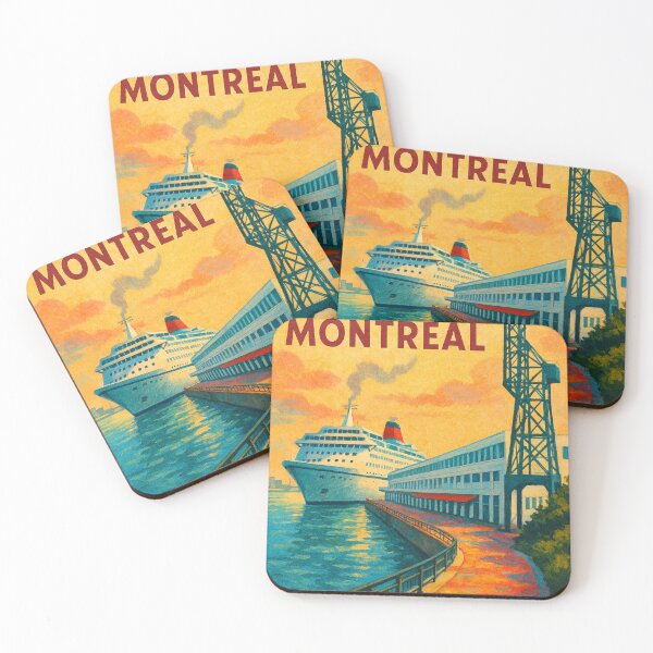 Item preview, Cruise Ship Docked at Montreal’s Grand Quai designed and sold by Places On Earth.