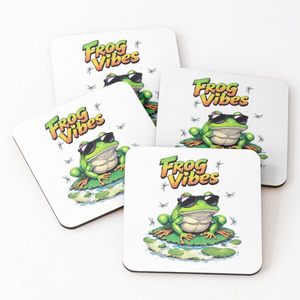 Item preview, Frog Vibes Cool Croak Energy designed and sold by Dazzle-Sizzle.