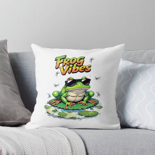 Item preview, Frog Vibes Cool Croak Energy designed and sold by Dazzle-Sizzle.