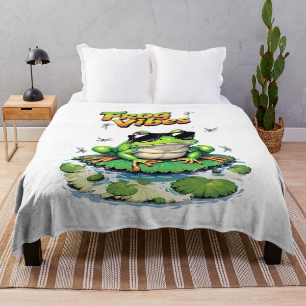 Item preview, Frog Vibes Cool Croak Energy designed and sold by Dazzle-Sizzle.