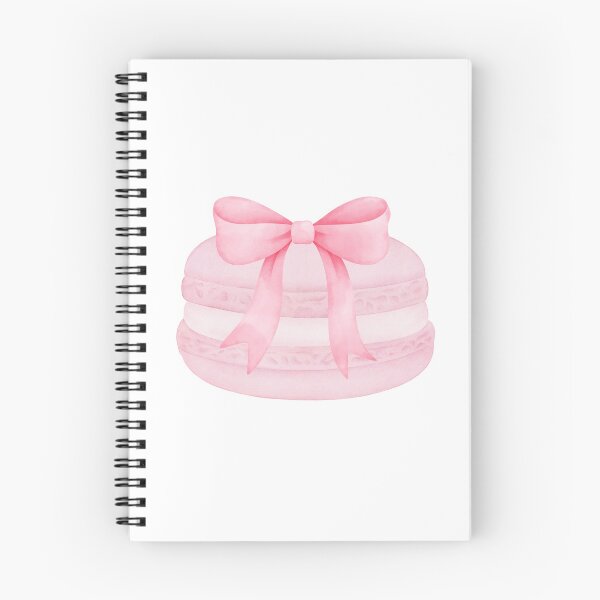 Item preview, Pink Macaron with Pink Bow – Coquette Parisian Dessert Watercolor Design designed and sold by DivinePassion.