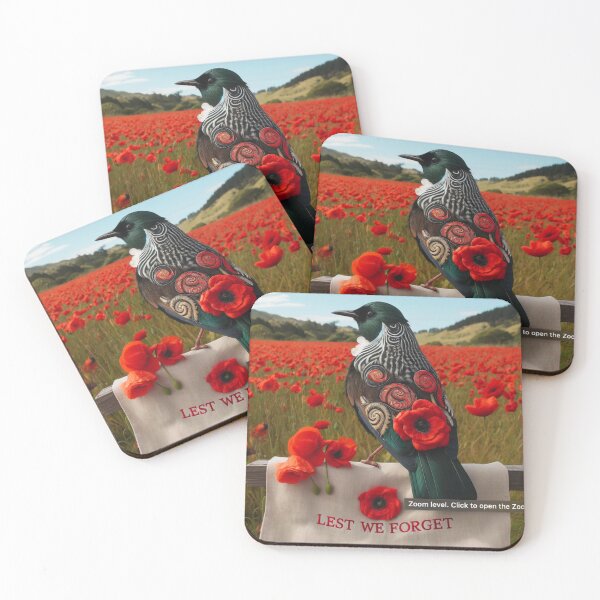 Item preview, TUI and Red Poppies designed and sold by Traci Coxhead.