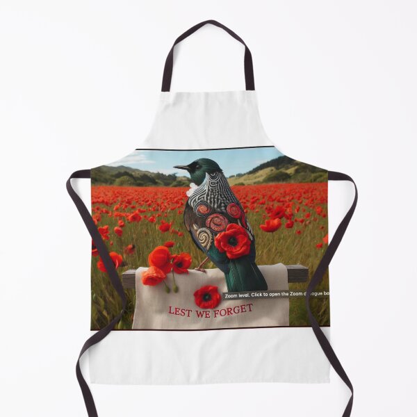 Aperçu de l'œuvre TUI et coquelicots rouges créée et vendue par Traci Coxhead.