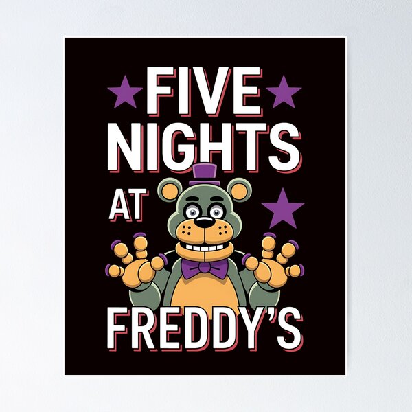 Artikel-Vorschau von Fünf Nächte bei Freddy_S Phantom Freddy, designt und verkauft von Dotprinto.