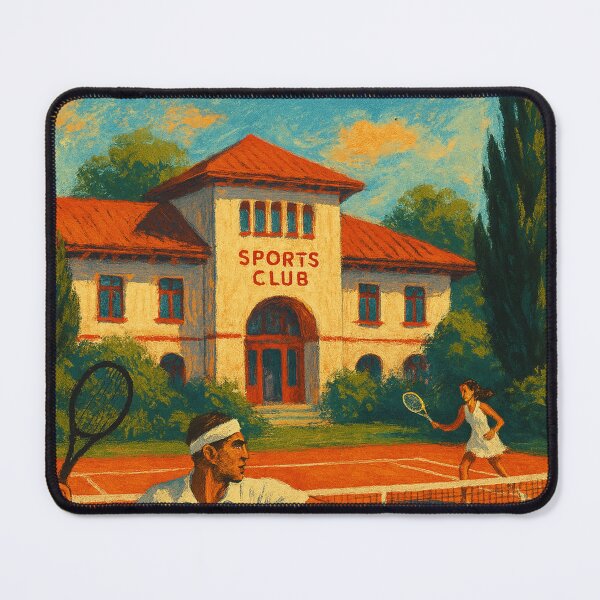 Item preview, Mixed Doubles Match at Năstase & Marica Club designed and sold by Places On Earth.