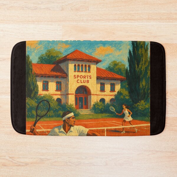Item preview, Mixed Doubles Match at Năstase & Marica Club designed and sold by Places On Earth.