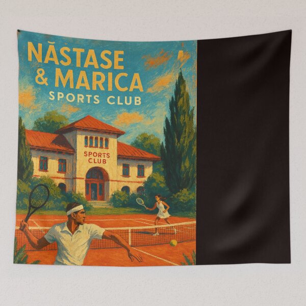 Item preview, Mixed Doubles Match at Năstase & Marica Club designed and sold by Places On Earth.