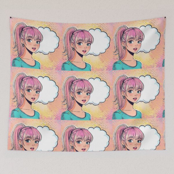Item preview, Girl Cartoon 4096 designed and sold by Grafititee.