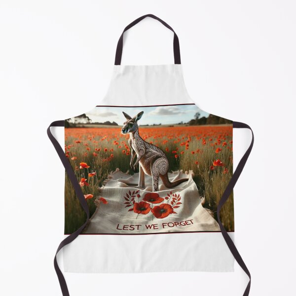 Item preview, Lest we Forget Kangaroo designed and sold by Traci Coxhead.