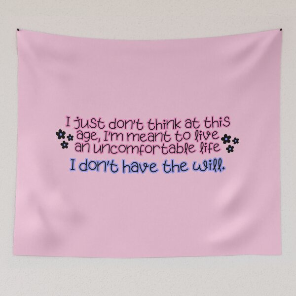 Item preview, The White Lotus Uncomfortable Life Quote  designed and sold by baranskini.