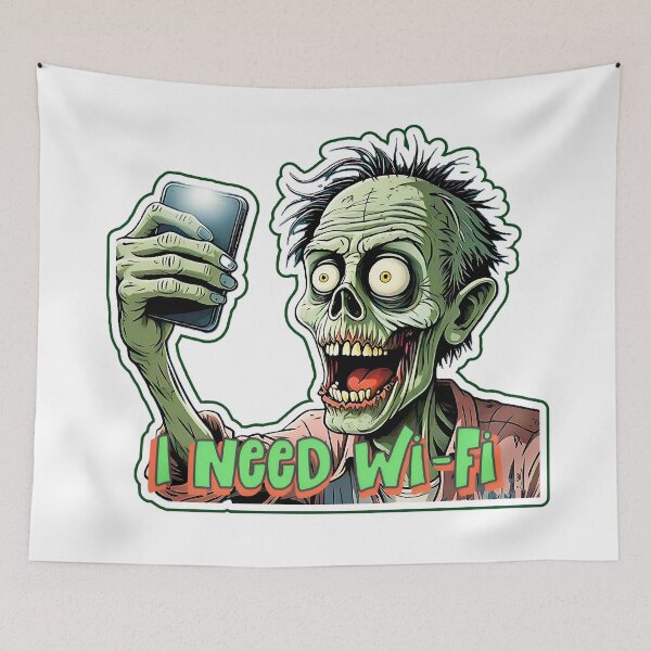 Item preview, ZOMBIE CELLULAR designed and sold by BUCHELI-ART..