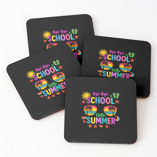Item preview, Bye Bye School Hello Summer Funny Last Day Of School Teacher designed and sold by facegm.