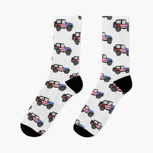 Item preview, Soft Top USA Patriotic 4x4 - Right designed and sold by BlueSkyTheory.