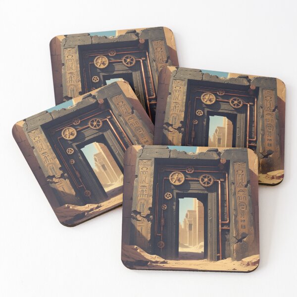 Item preview, Steampunk ancestral entrance, portal to ancient Egypt designed and sold by VidyoeDesigns67.