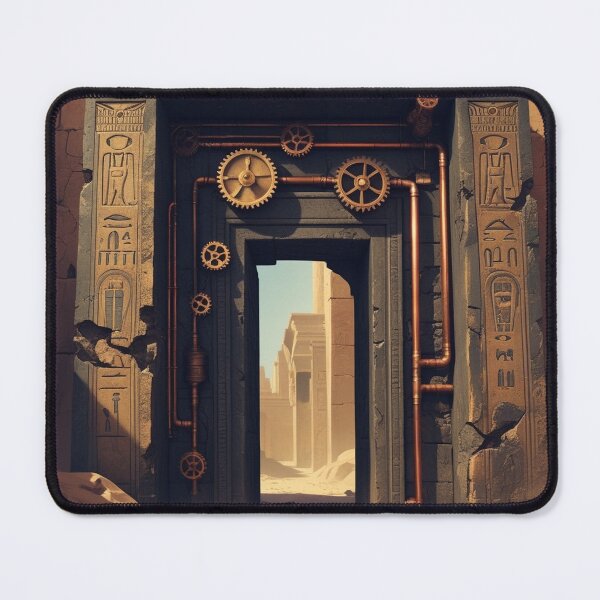 Item preview, Steampunk ancestral entrance, portal to ancient Egypt designed and sold by VidyoeDesigns67.