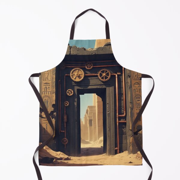 Item preview, Steampunk ancestral entrance, portal to ancient Egypt designed and sold by VidyoeDesigns67.