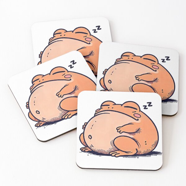 Item preview, Fat Sleeping Frog designed and sold by PiggyWonka.