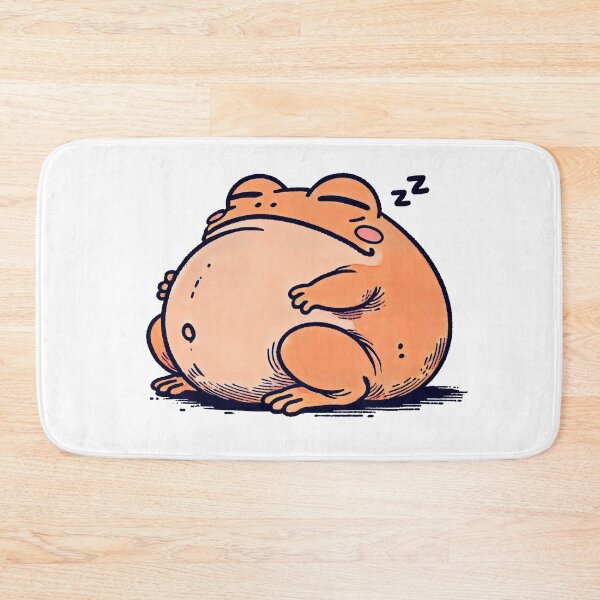 Item preview, Fat Sleeping Frog designed and sold by PiggyWonka.