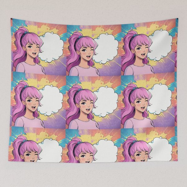 Item preview, Girl Cartoon 4096 designed and sold by Grafititee.