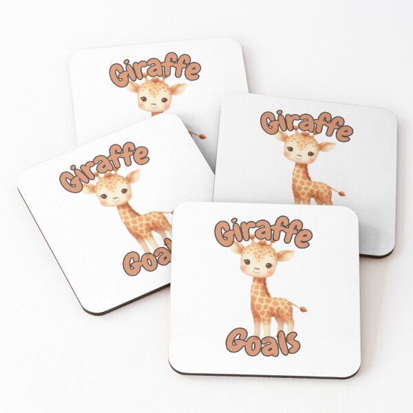 Aperçu de l'œuvre Objectifs de la girafe heureuse créée et vendue par TheEmptyBottleStudio.