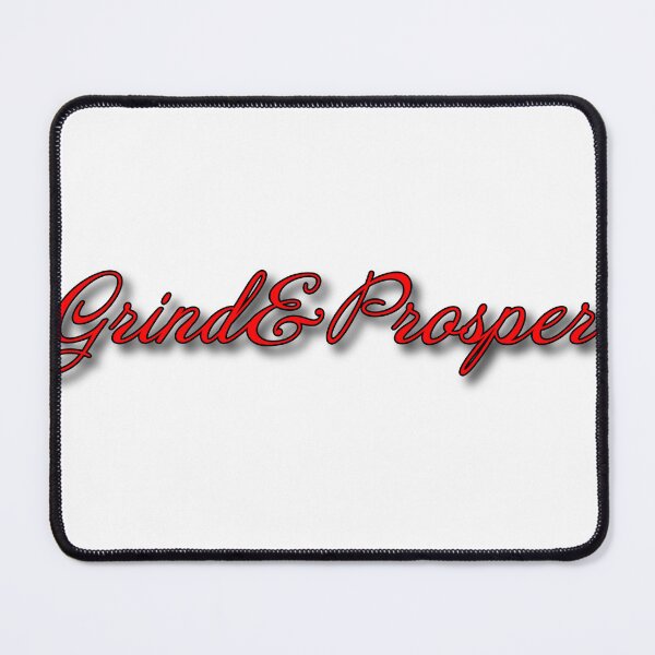 Item preview, Grind & Prosper – Red Script Hustle Logo designed and sold by Grind&Prosper .