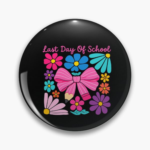 Item preview, Coquette Bow Happy Last Day Of School Teachers Boho Flower designed and sold by facegm.