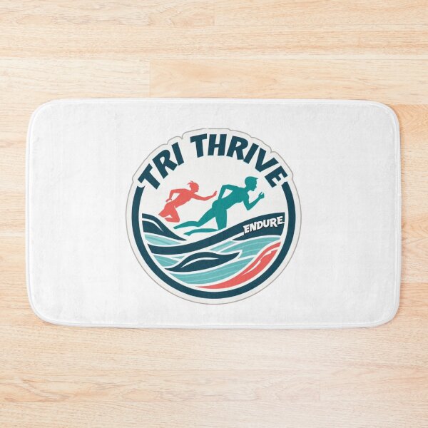 Item preview, Tri Thrive – Endure | Inspirational Triathlon Athlete Design designed and sold by Triathlongram.