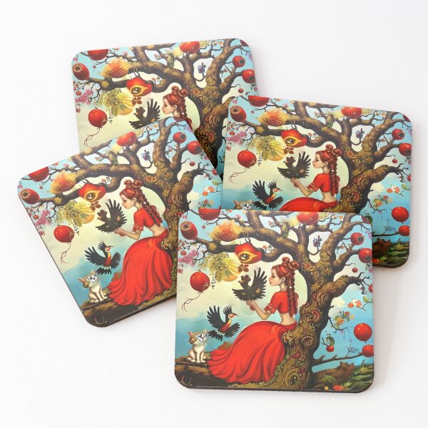 Item preview, Beautiful girl with a cat. designed and sold by Natalia-Vlad.