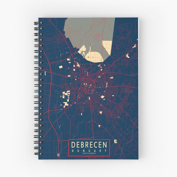 Item preview, Debrecen City Map of Hungary - Hope designed and sold by deMAP.