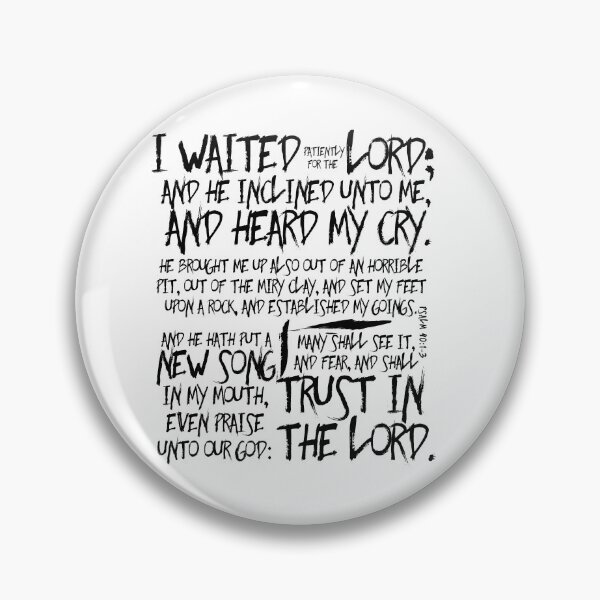 Item preview, Psalm 40:1-3 designed and sold by alegnacreates.