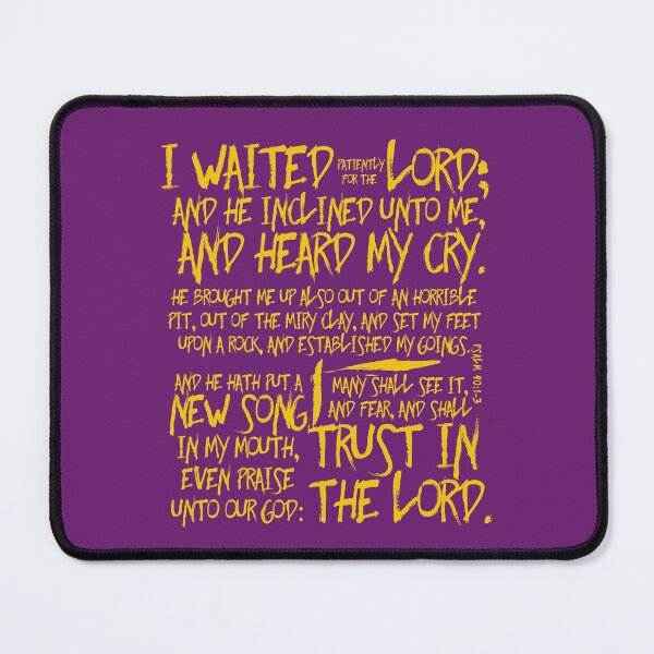 Item preview, Psalm 40:1-3 designed and sold by alegnacreates.
