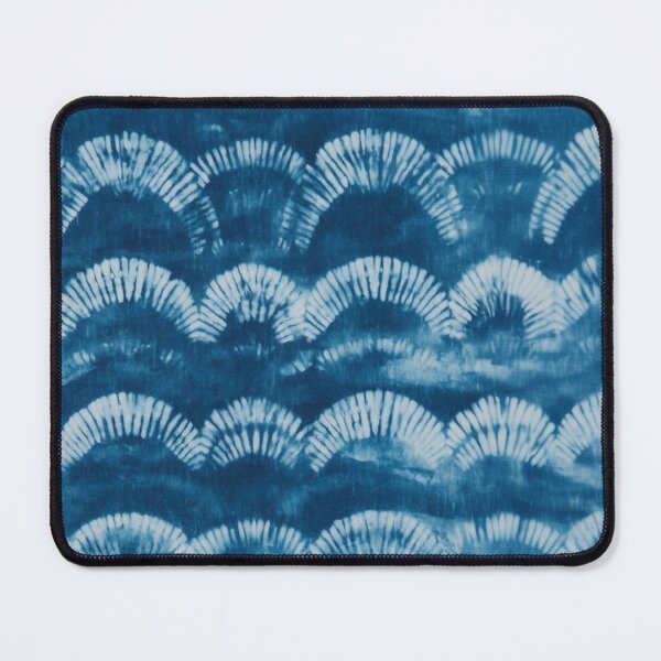 Item preview, Indigo Shibori Tie Dye Fan Pattern – Blue and White Japanese Boho, Zen designed and sold by trajeado14.