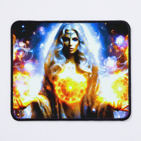Item preview, Ethereal Sorceress: The Art of Cosmic Balance designed and sold by Fantabulous.