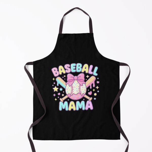 Item preview, Colorful Baseball Mama Graphic Tee – Ice Drip Sports Style designed and sold by diyoor.