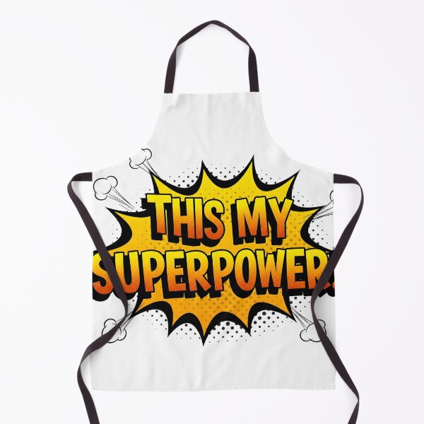 Item preview, This My Superpower Text Burst - Playful Cartoon Illustration designed and sold by Ink & Quip.