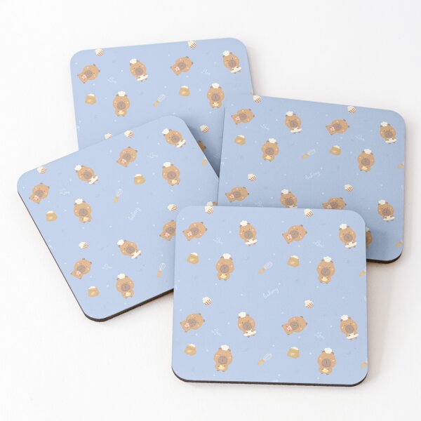 Item preview, Capybara and bakery on blue  designed and sold by Zosand.