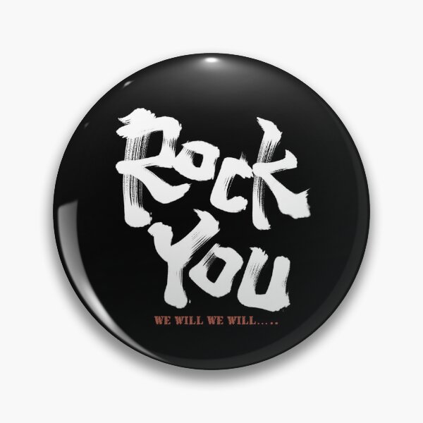 Item preview, Rock you Japanese style calligraphy art black ver designed and sold by Necokite.