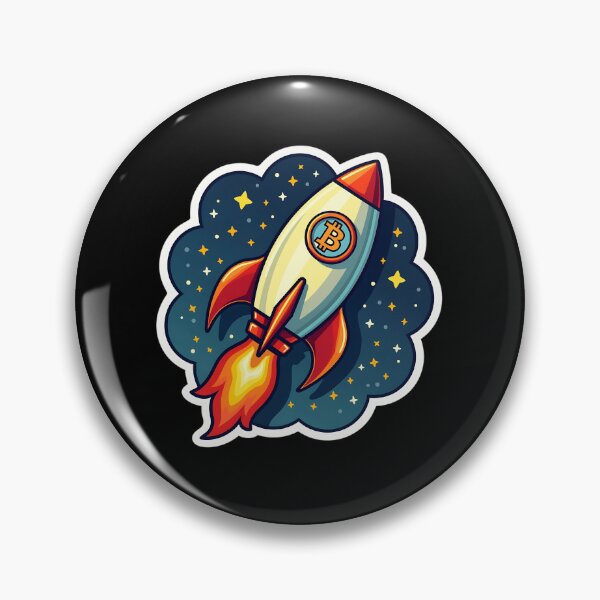Artikelvorschau, Bitcoin Rocket entworfen und verkauft von RadDeck.
