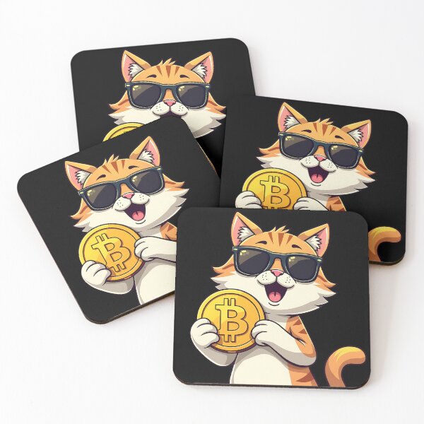 Item preview, Bitcoin Cat designed and sold by RadDeck.