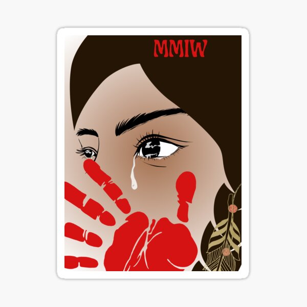 NOMORE MMIW Sticker