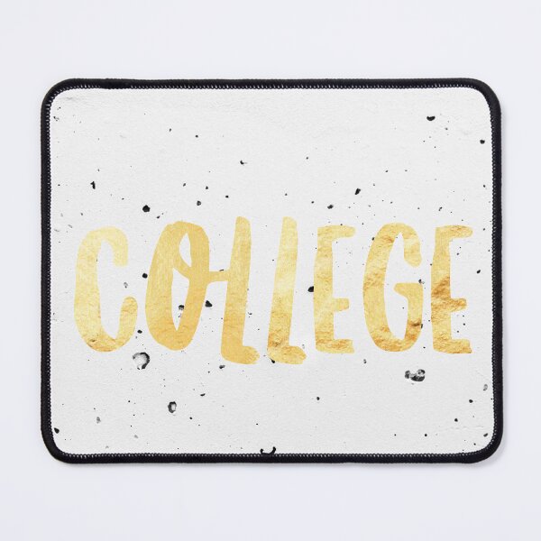Item preview, College Gold Script  designed and sold by Stickers by @molllyclare.
