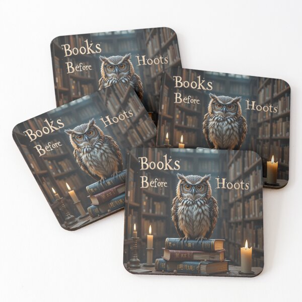 Item preview, Books Before Hoots designed and sold by InezPhotography.
