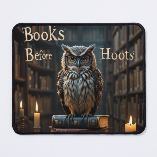 Item preview, Books Before Hoots designed and sold by InezPhotography.