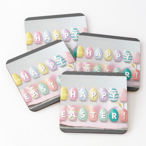 Item preview, Happy Easter – Letters inside decorated eggs 2025 designed and sold by All Creative Designer.