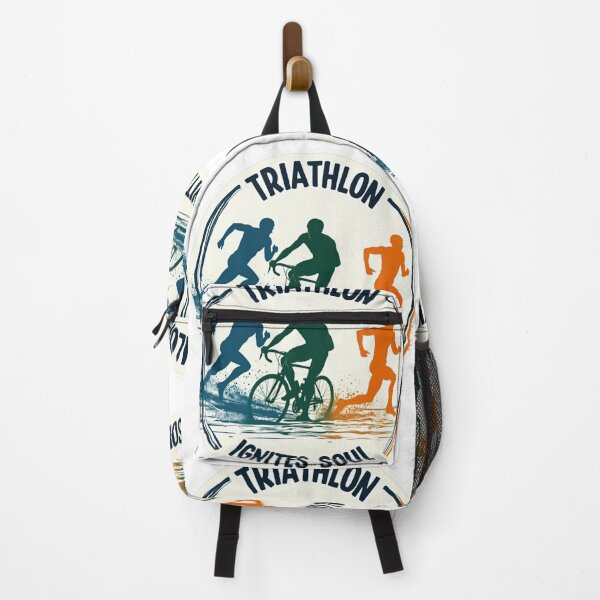 Item preview, Triathlon Ignites Soul – Motivational Endurance Sport Design designed and sold by Triathlongram.