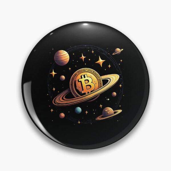 Item preview, Minimal Bitcoin Icon – Clean Crypto Street Style designed and sold by RadDeck.